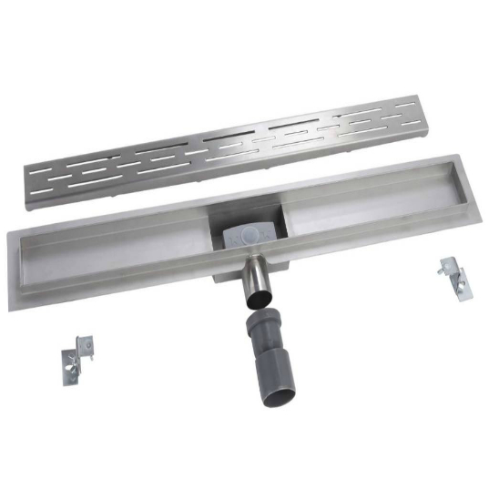 RVS Douchegoot 90 cm Vloerversie