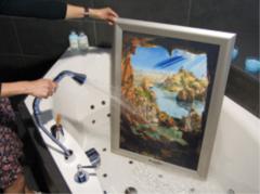 Genieten van kunst nu ook mogelijk in de badkamer