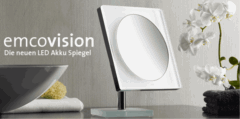 Emco cosmetica- en scheerspiegels: Design en duurzaamheid