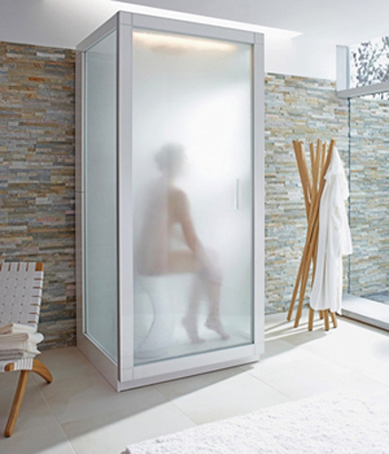 Duravit stoomdouche St.Trop van Philipp Starck