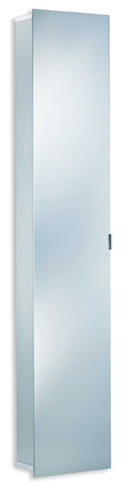 ASP 500 Alu Spiegelkast hoge kast Afmetingen B 35 x H 175 x D 17 cm Open Opbergkast Badkamer ~ ASP 500 Alu Spiegelkast hoge kast Afmetingen B 35 x H 175 x D 17 cm