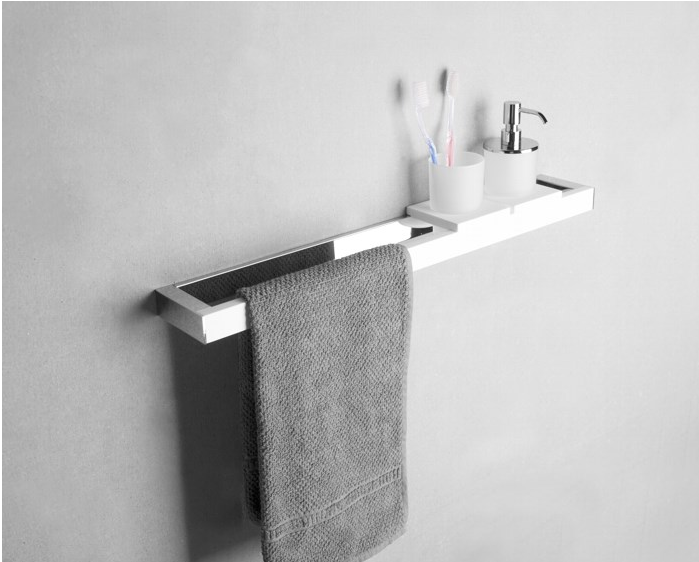 Wonderbaarlijk Solid Surface handdoek Bar SolidChroom UJ-25