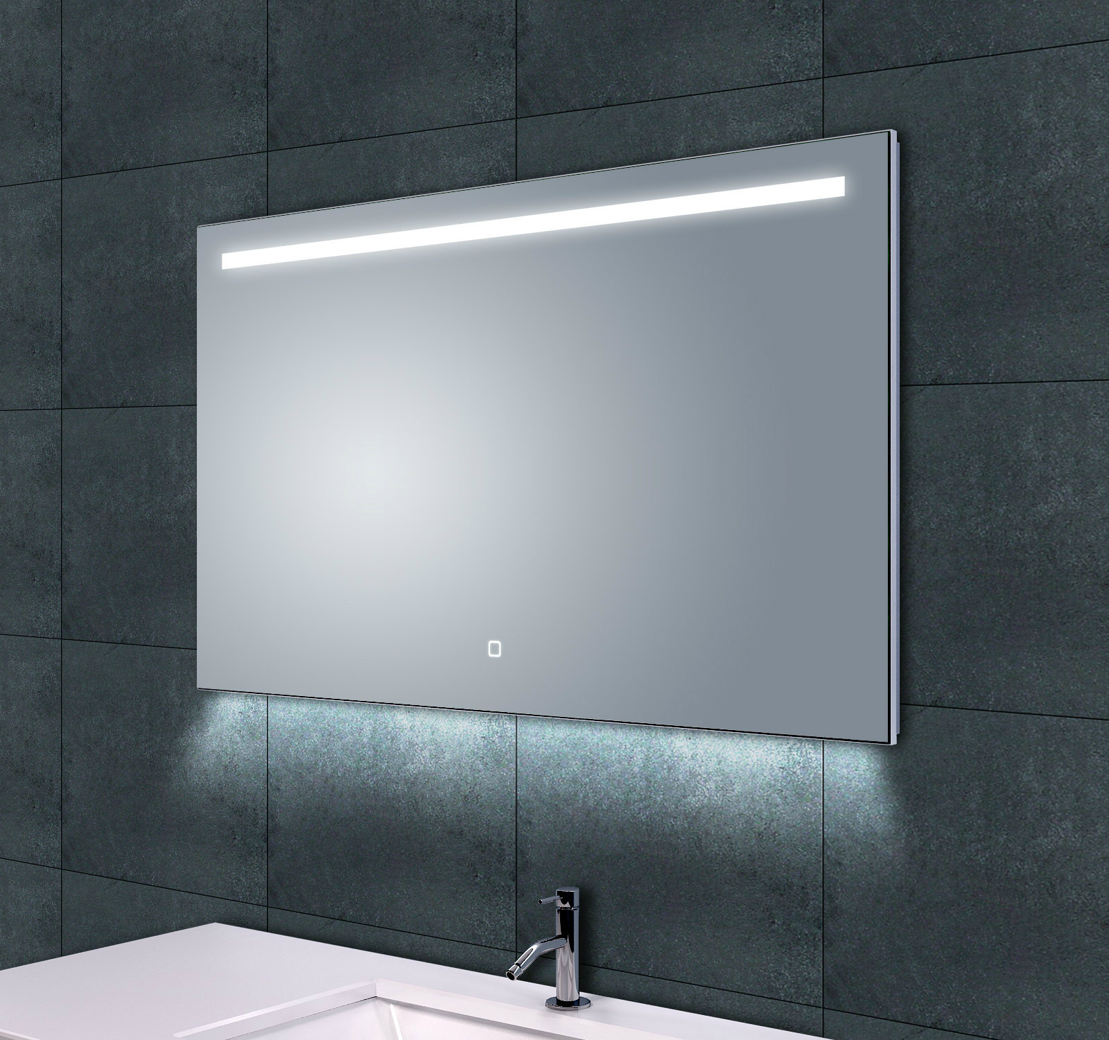 Arcon Dimbare Badkamerspiegel 100 x 60 cm LED