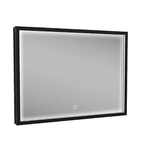 Arcon Spiegel met LED en Verwarming 70 x 50 cm in Mat Zwart