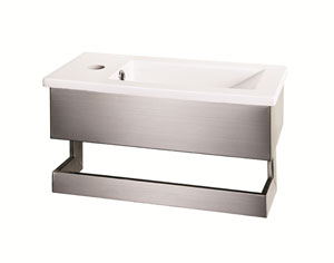F-design Fontein Set met RVS onderstel