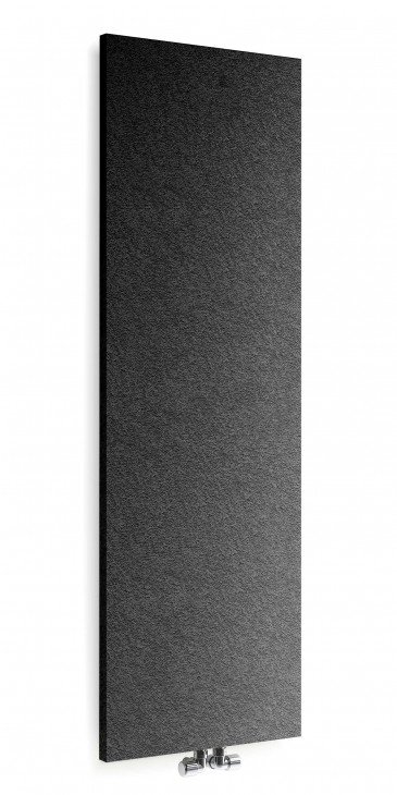 Fiora Vulcano Leisteen Designradiator Nature-Zwart 150 x 50 cm