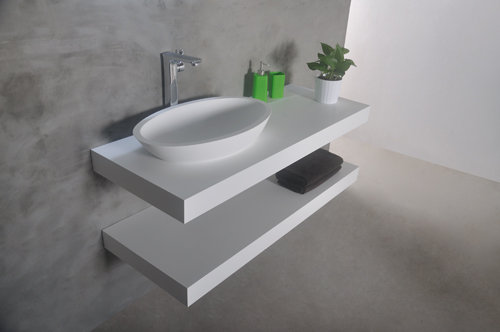 Solid Surface Solutions Plateau Glacier Mat Wit